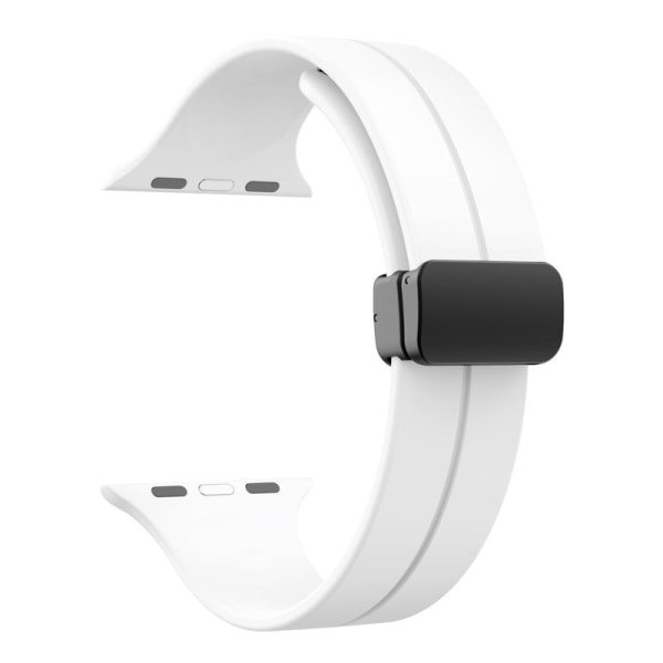 IC Silikon Armbånd Magnetisk Rem med Apple Watch-remmer for Apple Watch Ultra