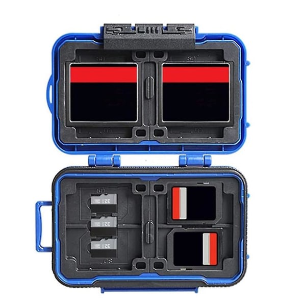 IC 22 kort SD-etui - blå