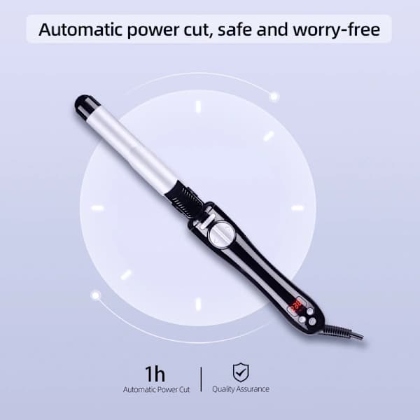 INF Automatic Curling Iron 25 mm Black + Gold Black + gold Svart + guld