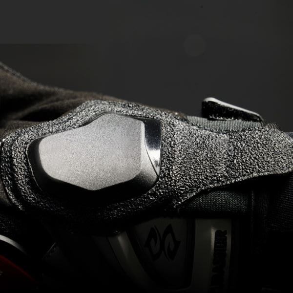IC Motorcykelhandskar män sommar knogskydd andningsbara motorcykelhandskar Svart M