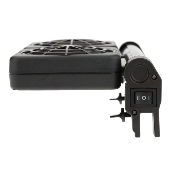 IC Fisktank Akvarium Kjøleventilator Kald Vindkjøler Justerbar