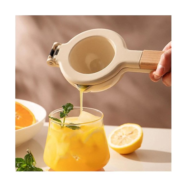 IC Manuel Citronpress Saftpresser Metal Juice Extractor Mini Juice Food Blender Bærbar Citronpress