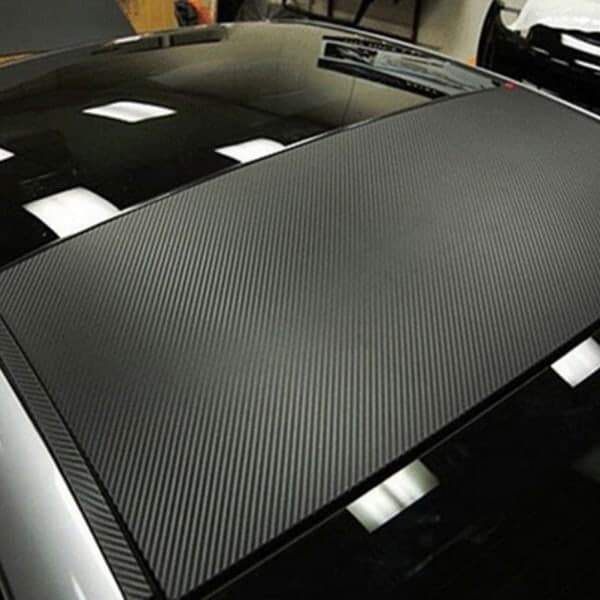 IC Creative 3D Karbonfiber Bilfolie Vanntette Bilstikker