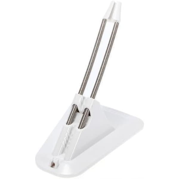 IC Fleksibel Mus Bungee Musledningstyring Holder Fixer Hvit
