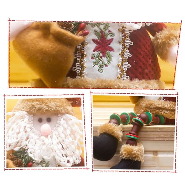 IC 3-pack tomtefigur, hushållsartiklar, juldekorationer