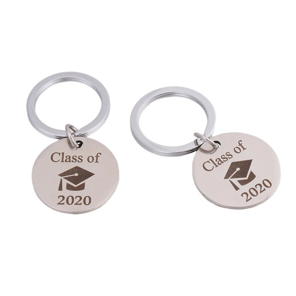 3 stk nøkkelring veske metall sjarm nøkkelring Graduation anheng sjarm metall nøkkelringer Graduation K 2.5cm IC