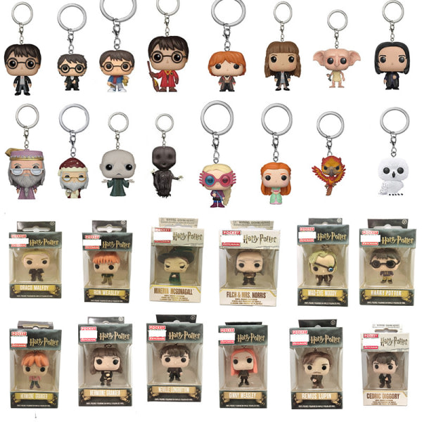 Nøglering Harry Potter F grøn jakke Ron IC