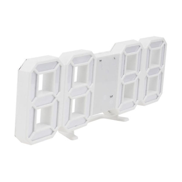 CNE Digital LED-klocka Väggmonterad Bord Modern Klocka Fo