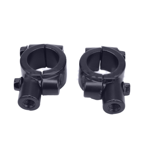 IC 2 stk Styrefästeklemme 10/8/6mm gevind motorcykelspejl A3