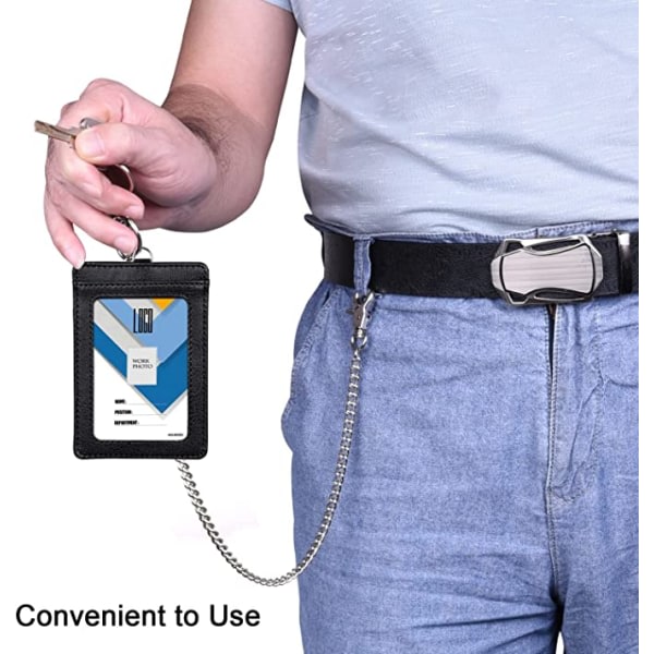 Jeans Nøkkelring Nyckelring 24 tommer, lommenøkkelring Plånbokskedja med IC