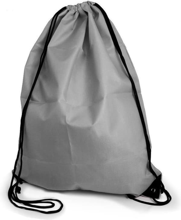 Gymbag - Med snøring - 12 liter - Antrasitt