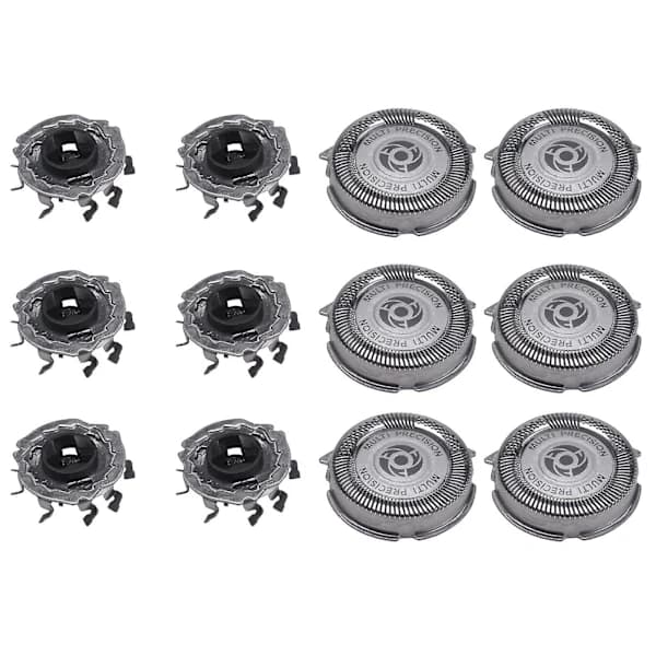 6-pack Replacement Heads SH50 for Philips Norelco Series 5000 Shavers, S5000 S5420 S5380 S5351 MultiPrecision Blades
