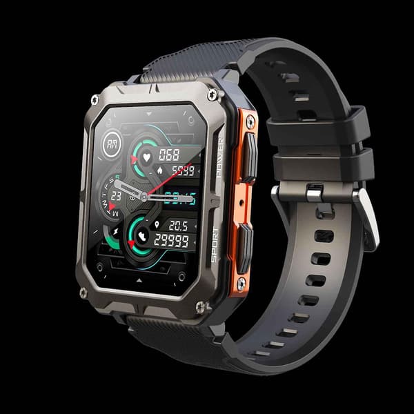 Ny C20pro Bluetooth-samtale Smart Watch Utendørs Tre Proof Sports
