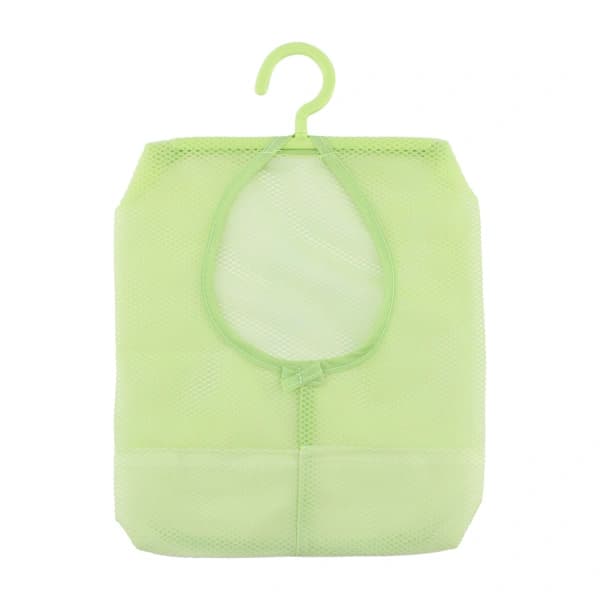 Storage Net with Clothespin Hanger for Kitchen and Bathroom Organization