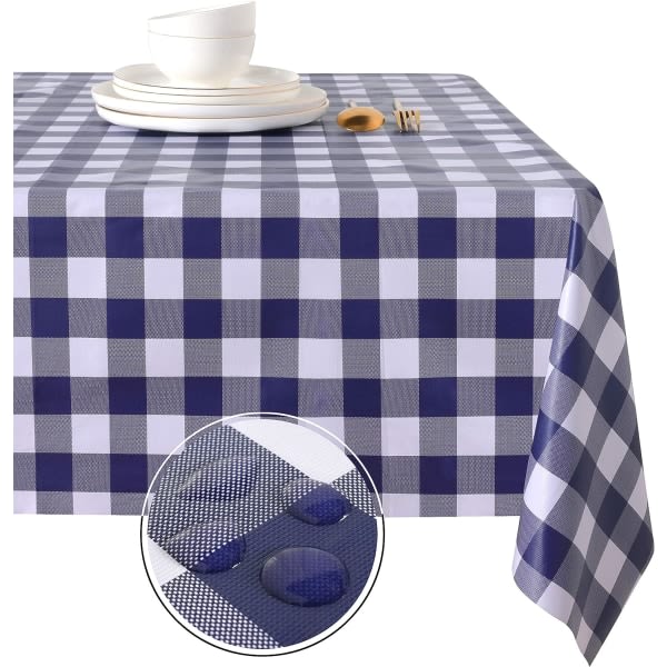 IC Oljetät och vattentät fyrkantig presenning avtorkningsbar picknick campingöverdrag 140*200 cm Khaki