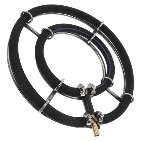 Akvarium Rund Luftbubbla Diffusor Ring Fisk Tank Leksak Sten 1x 1x