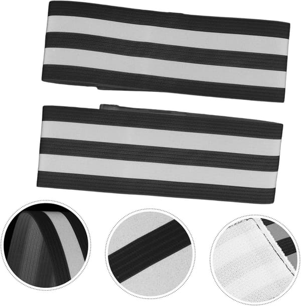 1 - Reflekterende - synlighed - refleksion - justerbar - Velegnet - udendørsaktiviteter - elastiske - refleksarmbånd - løb