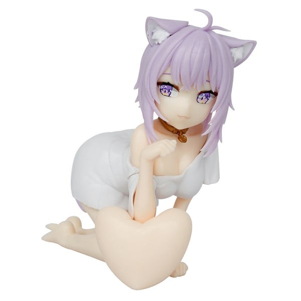 IC 10 cm Nekomata Okayu Anime e Girl Anime Action Figur Ornament