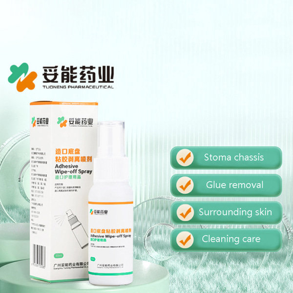 IC 30 ML Kolostomi Adhesive Wipe-off Spray Adhesive Remover Care P