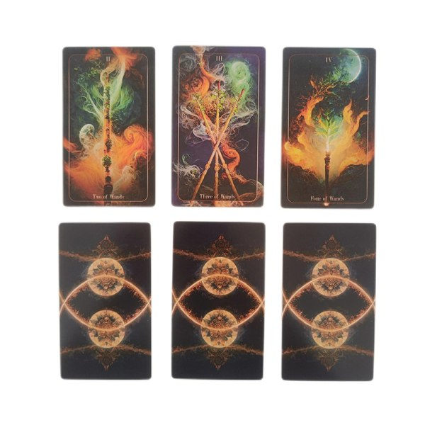 12x7cm Tarotkort Sæt Divination Delusion Tarotkort