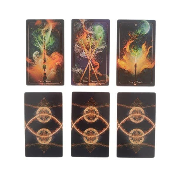 12x7cm Tarotkortsetti Divination Delusion Tarotkort