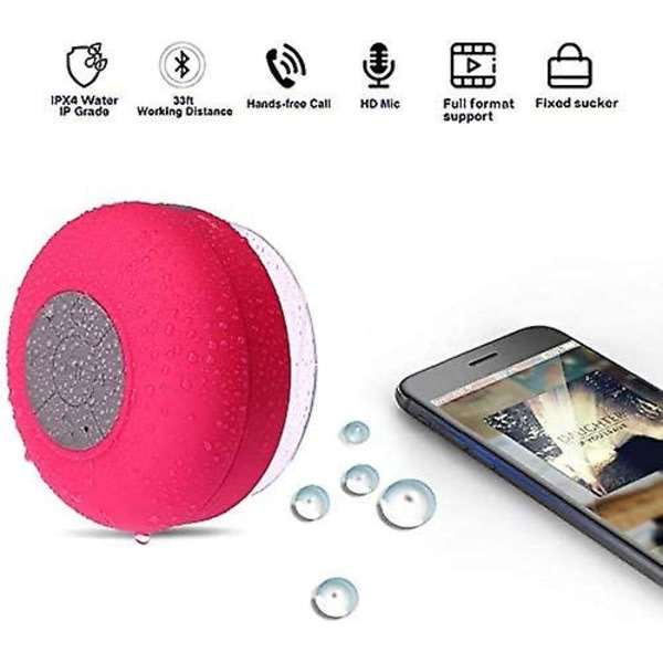 IC Jellyfish Mini langaton Bluetooth-kaiutin (vaaleanpunainen)