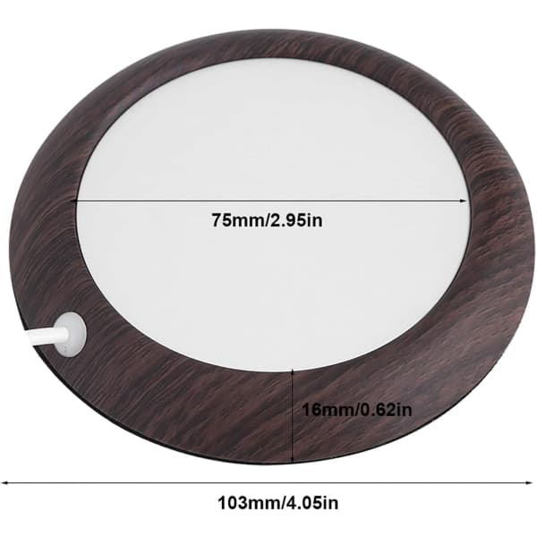 IC USB Koppvarmer Oppvarmet Kanne Te Bord Matte Kaffevarmer Matte #1