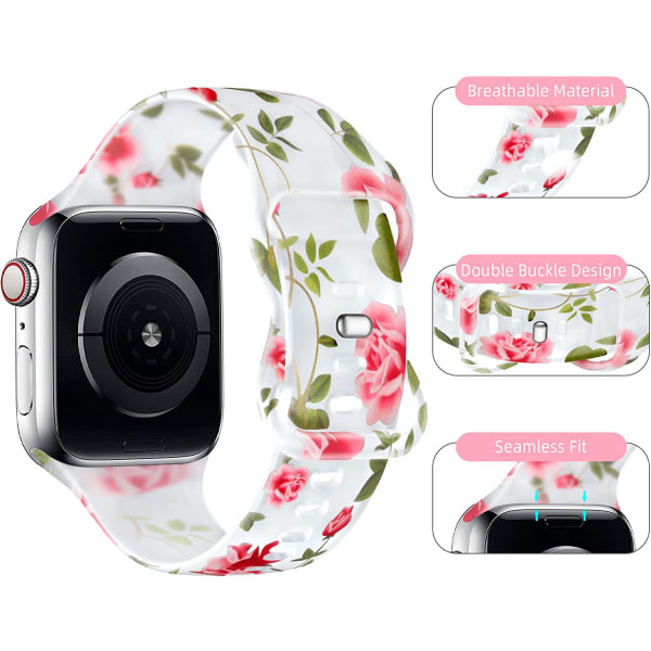 IC NOE-nauha yhteensopiva Apple Watch 38/40/41 mm:n kanssa