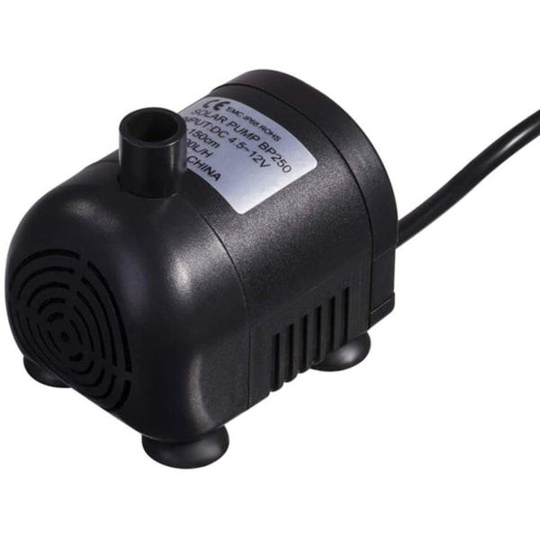 IC borstlös sol-dammpump, solfontän vattenpump med solenergi