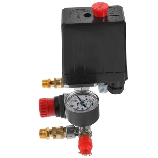 Pressure Switch Water Reducer Single Hole Reducing Valve with Barometers 1x 1x