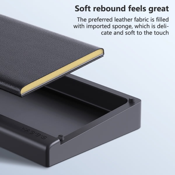 Hagibis Tangentbord Handledsstödsdyna Mjukt Memory Foam Stöd Svart