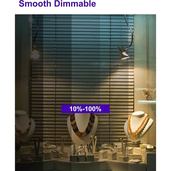 GU10 Halogenlampor 35W Dimbar 2700K Varmvit 230V 50x53mm Reflektor för Takspotlight