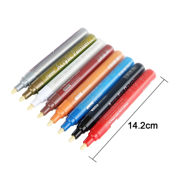 IG-markörer – 8-pack vinglaspennor