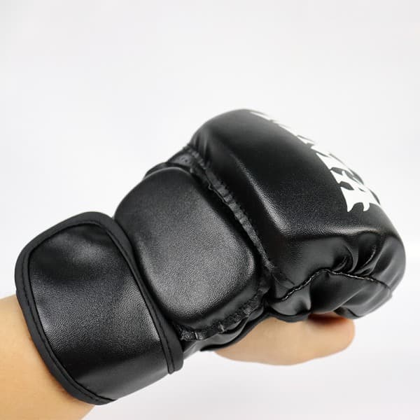 IC Grappling Sparring Kickboxing Mixed Martial Arts Muay Thai Pro Training Boxing Punching Bag Training Half Finger Adjustable
