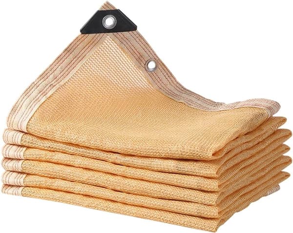 Solskyddsduk - 2x3m - rektangulär - enkel - montering - terrass - camping - balkongsolskydd - solsegel - Premium