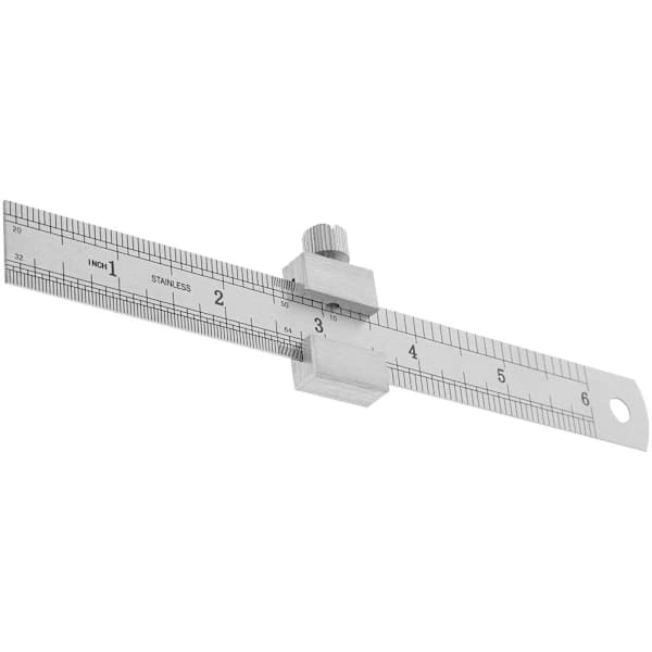 Machine Ruler Metal Straight Edge Measuring Tool Drawing 3x 3x