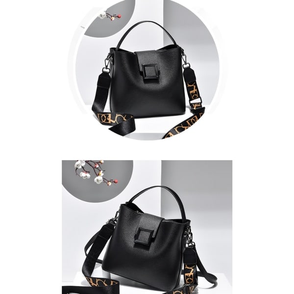 IC Axelväska, Handväska Crossbody-väska, Dammodeaxelväska Black