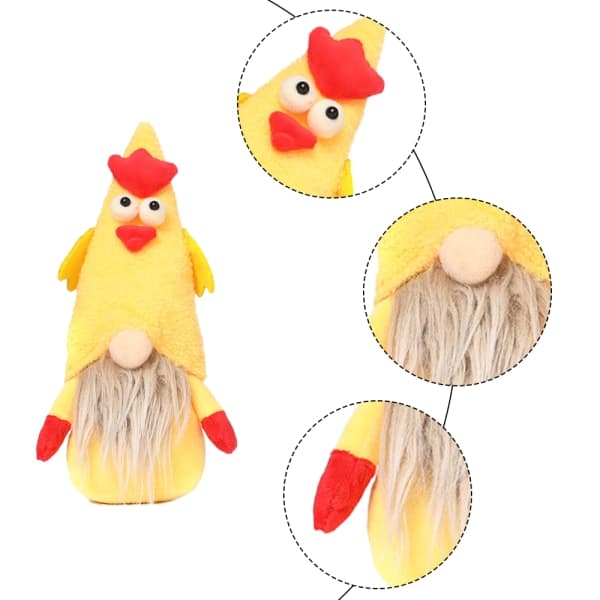 IC Julealf Nisse Julemand Dukke Ornament stil 1