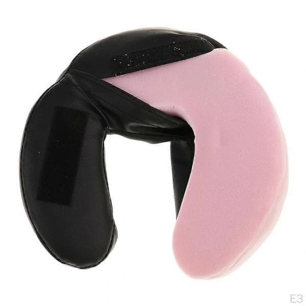 Massagebord Ansigts pude, Sort