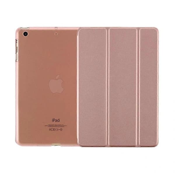 Etui kompatibelt med iPad 2018 / iPad 2017 modell 9.7 tommer - Etui - Rosegull