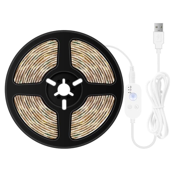IC LED-lysstribe Intelligent Induktionslysstribe Dekoration til hjemmet (3000K (varmhvid) 3 meter)
