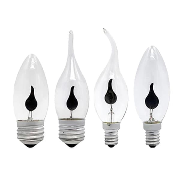IC E14 E27 LED Edison-pære 3W 220V Flammebrannbelysning Lampara Tun 2