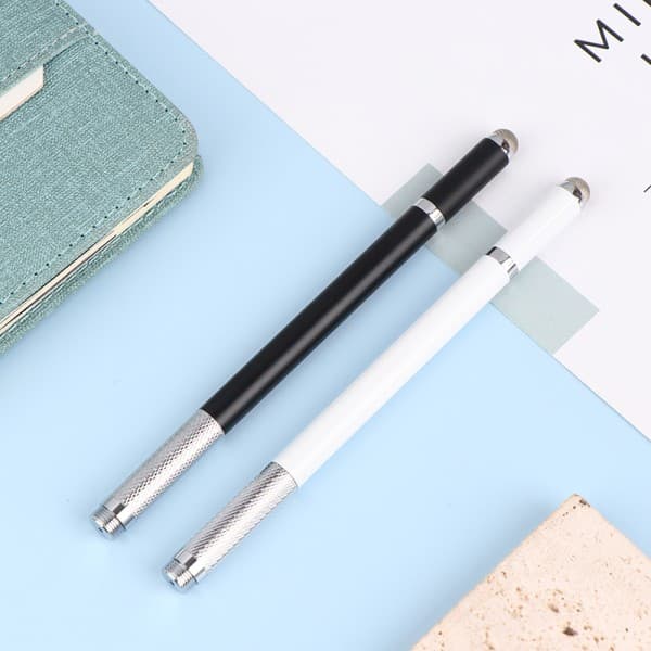 IC 3 i 1 pen til smartphone tablet tyk tynd tegnepen Hvid