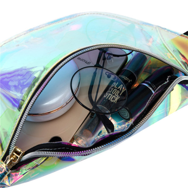 IC Holografisk Transparent Midjeväska Vattentät Midjeväska