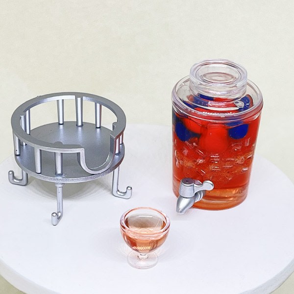 IC Dockhus Miniatyr Juice Fat för Dockhus Lekkök Dr