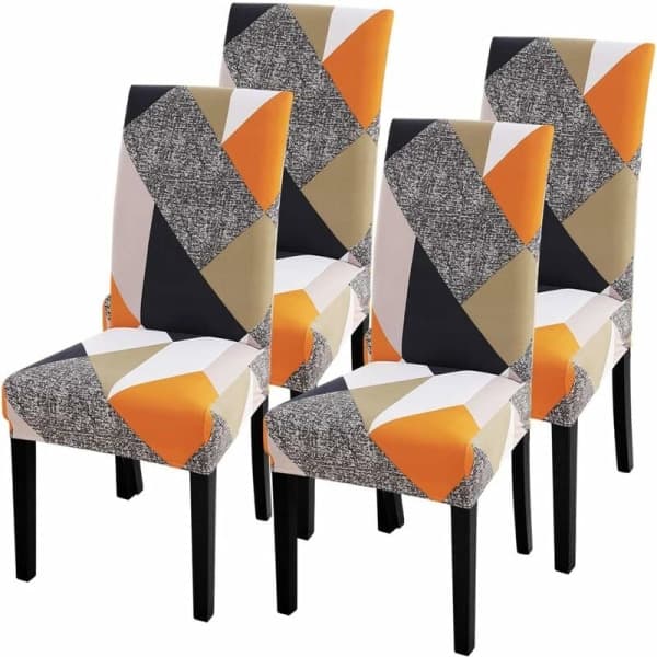 IC 4-pack Rubiks kub 50*40 cm Elastiskt överdrag Hushållsartiklar