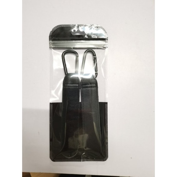 2-pack läder barnvagnskrokar, barnvagnskrokar, väskskrokar, universalpassande barnvagnsvagn, barnvagnskrokar