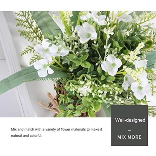 IC 28 cm Kunstige planter - Blandet bambuspotte, interiørdesign