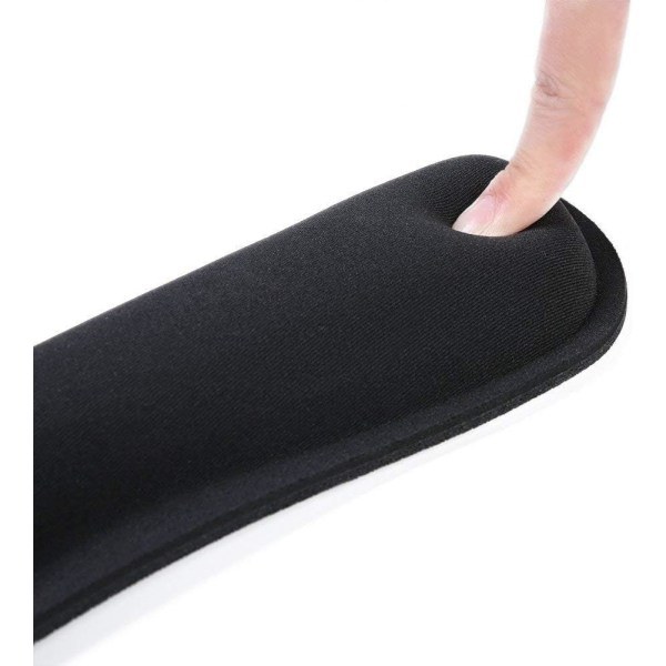 IC Skummusmatte og tastaturstøtte for håndleddstøtte for kontor, datamaskin, bærbar PC og Mac, Ergonomisk musematte sklisikker, holdbar og komfortabel