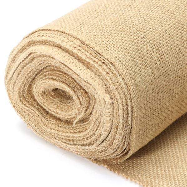 Jute Bordsløper 30x275 cm Bryllupsdekorasjon Naturlig Jute Khaki 30cm*275cm